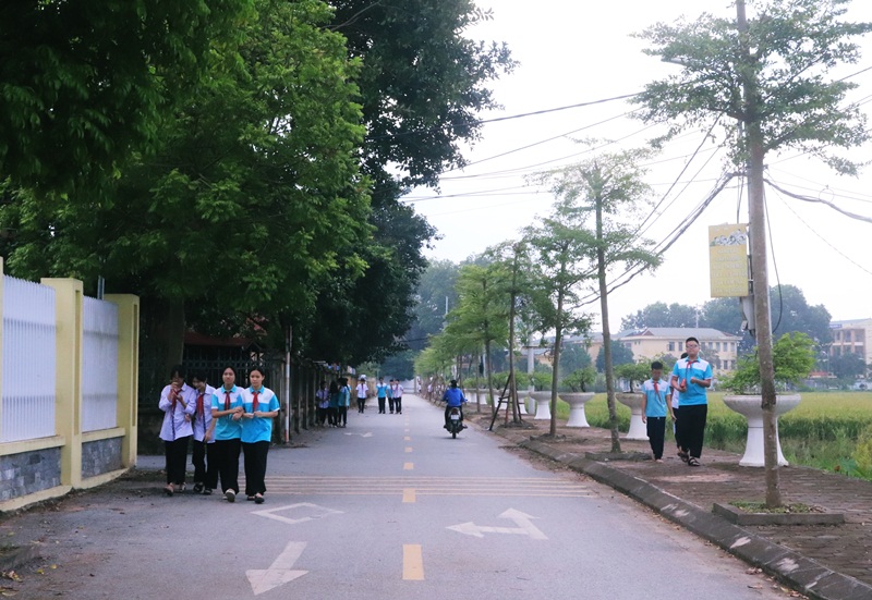 Xã Ngọc Hòa đạt chuẩn nông thôn mới nâng cao