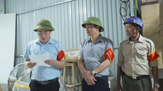 Xã Quang Trung: Cưỡng chế kiểm đếm bắt buộc đối với 107 trường hợp hộ gia đình tại Dự án CCN làng nghề Hữu Bằng