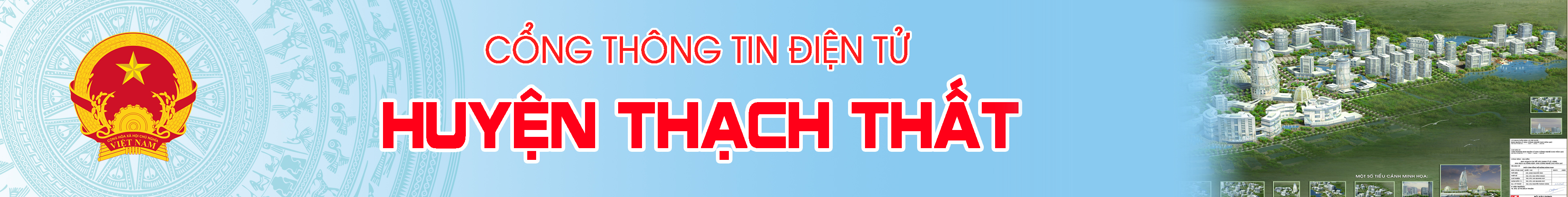 Vị trí địa lý - Cổng thông tin điện tử Huyện Thạch Thất